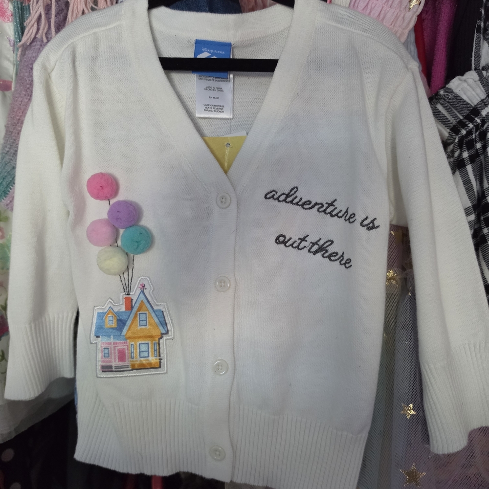 Toddler UP Flying House Cardigan